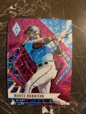 2021 Phoenix #6 Monte Harrison RC PURPLE VELOCITY PRIZM