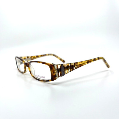Jill Stuart JS 224A-1 Eyeglasses Frames Brown Rectangular 61-16-135 H6446