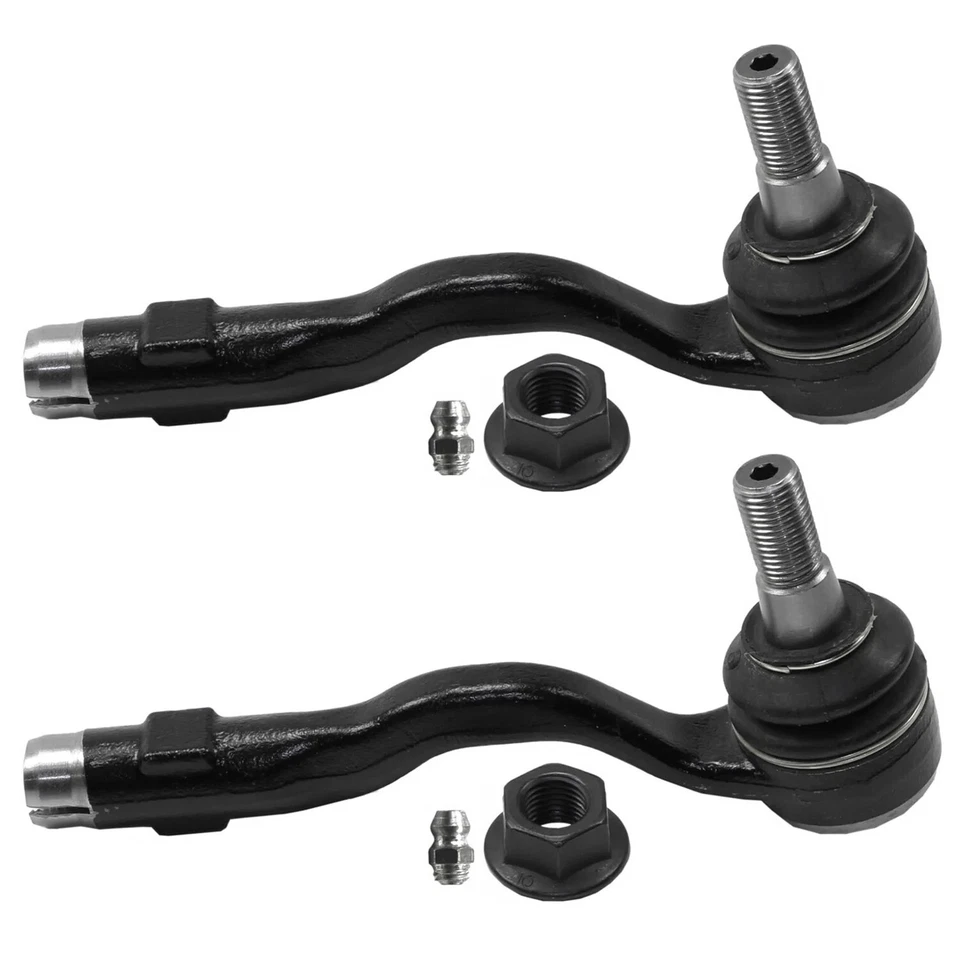 Front Struts w/ Coil Springs Tie Rods Sway Bar Links for 2011 - 2017 BMW X3 X4 - Image 4 of 4