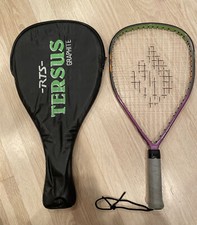 Vintage RTS Tersus Ektelon Graphite Racquetball Racket With Vinyl Case
