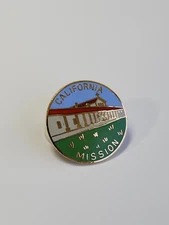 California Mission Travel Souvenir Lapel Pin