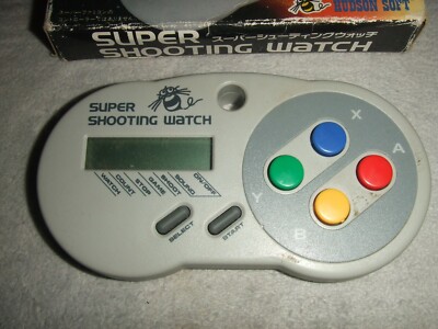 SUPER SHOOTING WATCH With Box HUDSON SOFT | eBay
