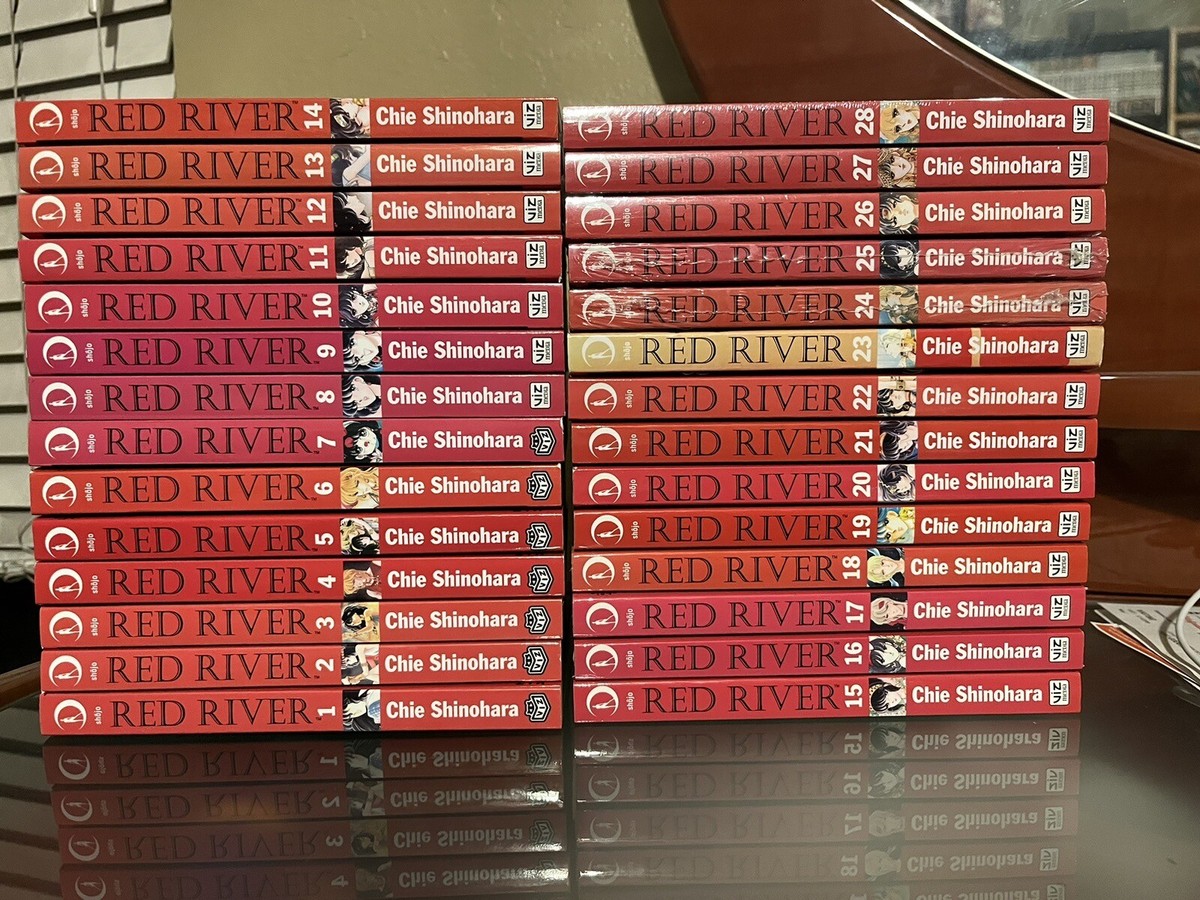 Red River Manga Volumes 1-28 Complete English by Chie Shinohara | eBay