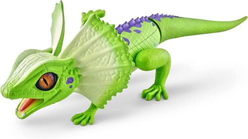 ZURU ROBO ALIVE GREEN LIZARD - 38508 REPTILE COLD BLOODED ROBOT ELECTRIC PET - Picture 1 of 5