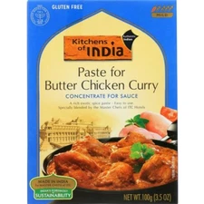 Kitchens of India Butter Chicken Curry Paste - Mild - Gluten Free & Kosher