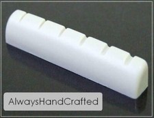 AlwaysHandCrafted Slotted BONE NUT handmade for IBANEZ ARTCORE Guitar