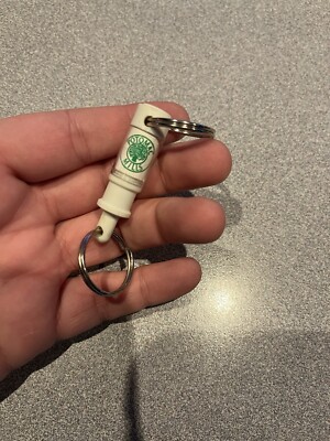 Vntg Days Inn Potomac Mills Tree Logo Zipper Pull 2 Sides Fob Tube Hotel Motel