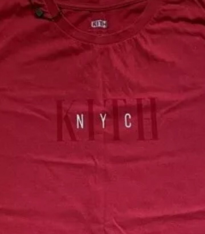 KITH NYC Tee t-shirts. Size S. Red. RRP 50$. FINAL PRICE. | eBay