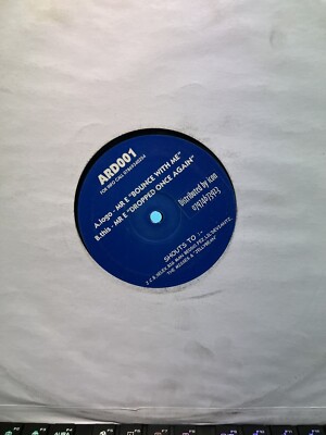 Mr E - Bounce With Me / Dropped Once Again RECORD 12'' WIGAN PIER DONK VG+