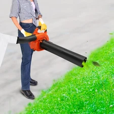 US SALE! Leaf Blower Gas 2-Stroke Cycle Commercial Heavy Duty Grass Yard Cleanup
