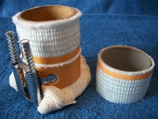 (2) SEARS 40208,40209,40211,40212,40216 KEROSENE HEATER WICKS, CLEAN BRUSH/GUIDE