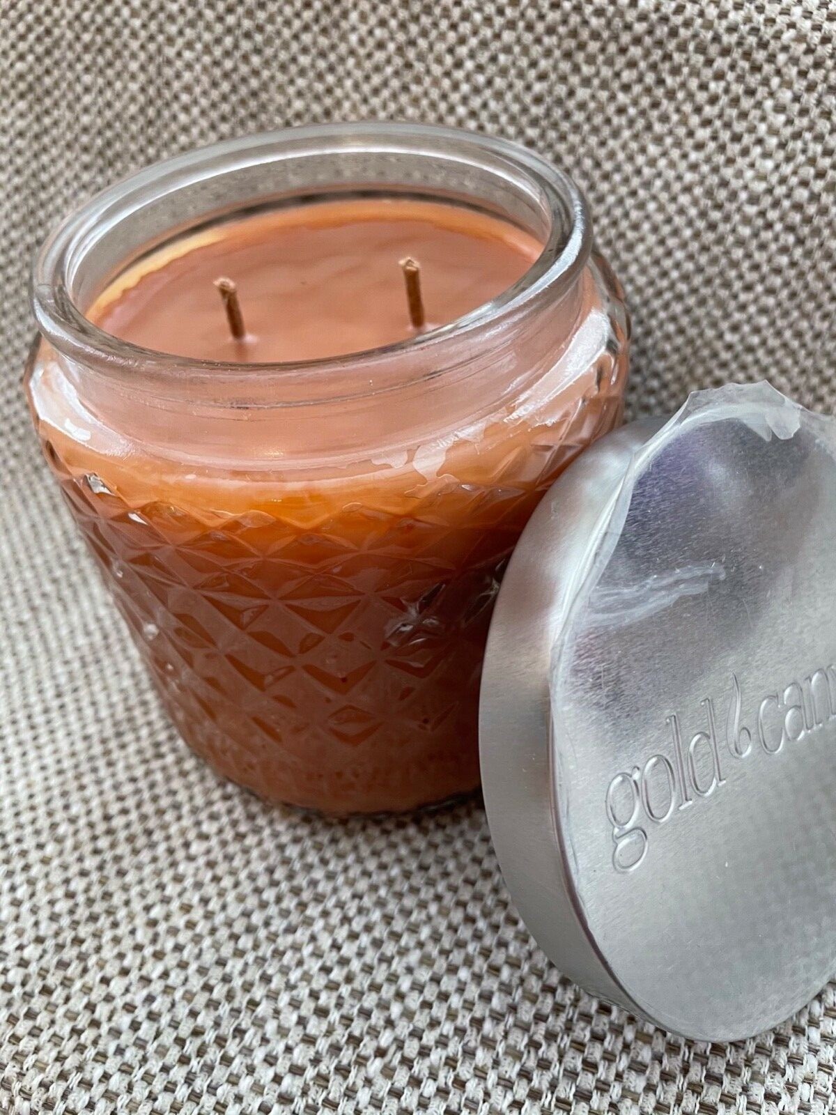 THE ORIGINAL! New 16oz. Medium GOLD CANYON CANDLE PUMPKIN MARSHMALLOW