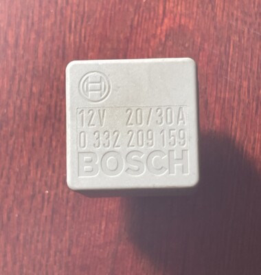 Multi-Use Grey Bosch Relay 0332209159 GM 1626239 12V 20/30A Saab Lotus ...