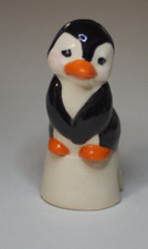 Pie Bird Bashful Baby Penguin Piebird Hecho en EE. UU. por Nancy Davis