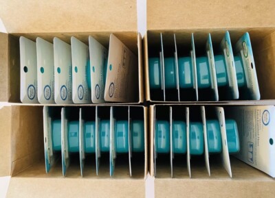 Bulk Case 72- 2packs (144 singles) Mint Waxed Extra Comfort Floss 43.7 Yard/40m