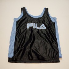 NWOT Fila Stefania Black Purple Sleeveless Tank Top Shirt Small New Without Tags