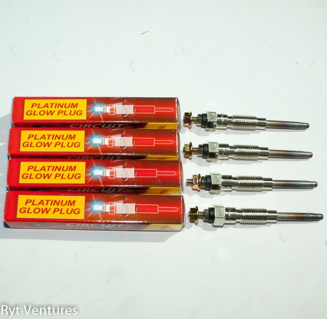 Glow Plug Set Fits Toyota Hilux 5L 3L 2LTE 1NT LN167 LN172H LN165