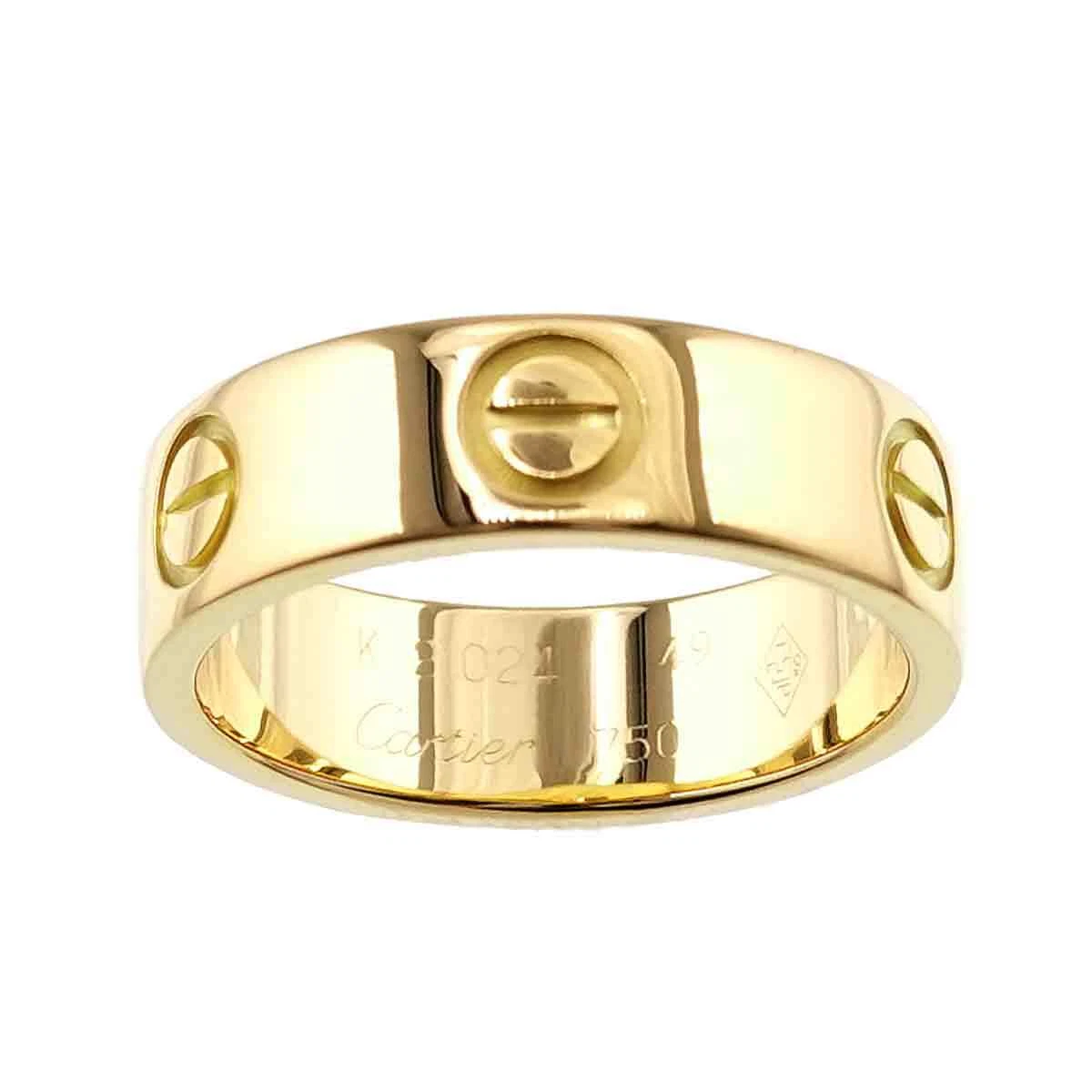 Cartier 750 2024 ring price