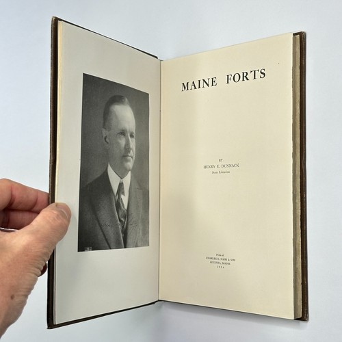 1924 Military History "Maine Forts" H. Dunnack (Hardcover, Illustrated) - Picture 6 of 22