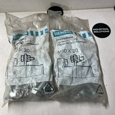 LOT OF 2 NEW IN PACKAGE SIEMENS CONNECTING PARTS M10X30