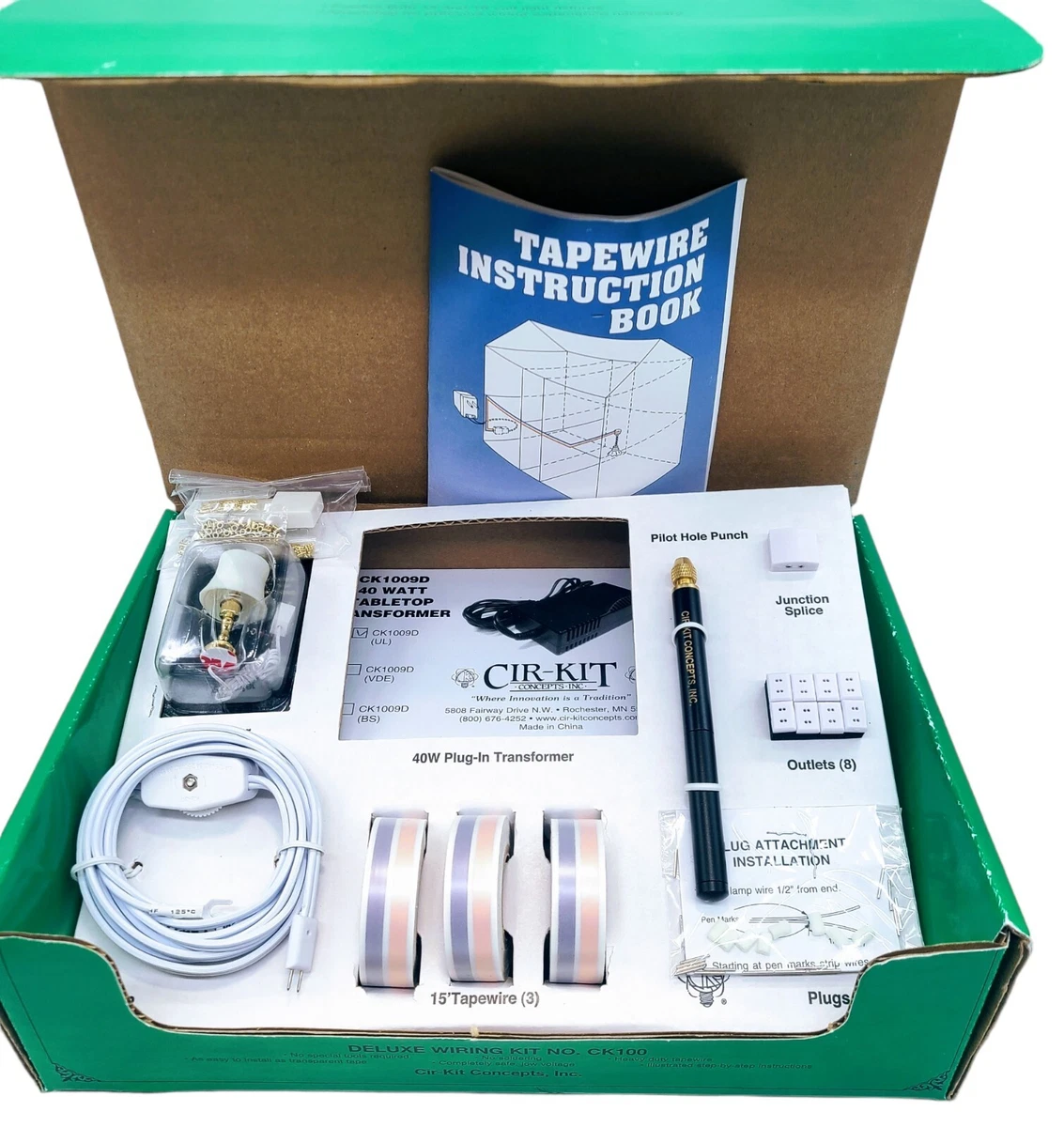 【お買得】 CirKit Concepts Deluxe Wiring Kit リール