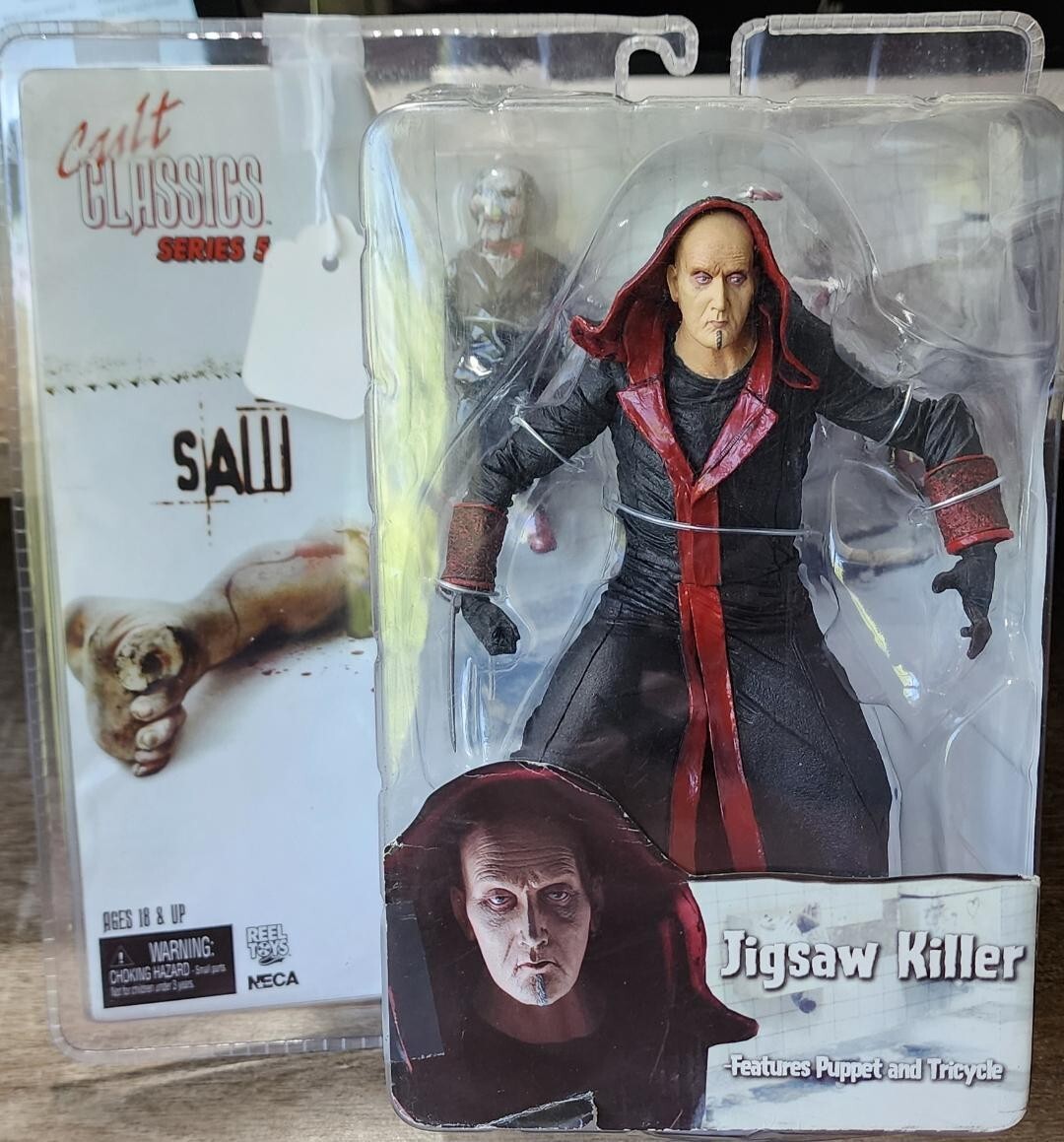 SF・ファンタジー・ホラー NECA Cult CLASSICS 5 SAW Jigsaw Killer NECA Cult Classics Series 5 Saw Jigsaw Killer Action Figure Brand