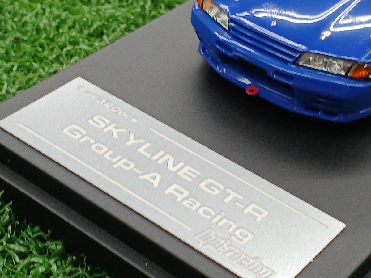 hpi-racing GT-R GROUP-A RACING Blue 1/43 GT-R R32 model car | eBay