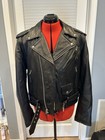 Hand Painted Sousxsie And The Banshees Leather Biker Jacket. Size 40 — photo 2