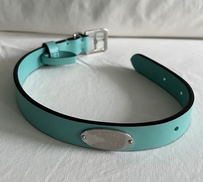 Tiffany and Co “Return to Tiffany” Signature Blue Dog Collar Size