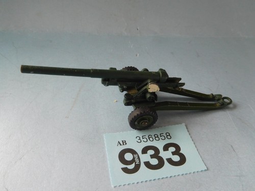 VINTAGE DINKY TOYS 5.5 mm MEDIUM GUN GUN (933)
