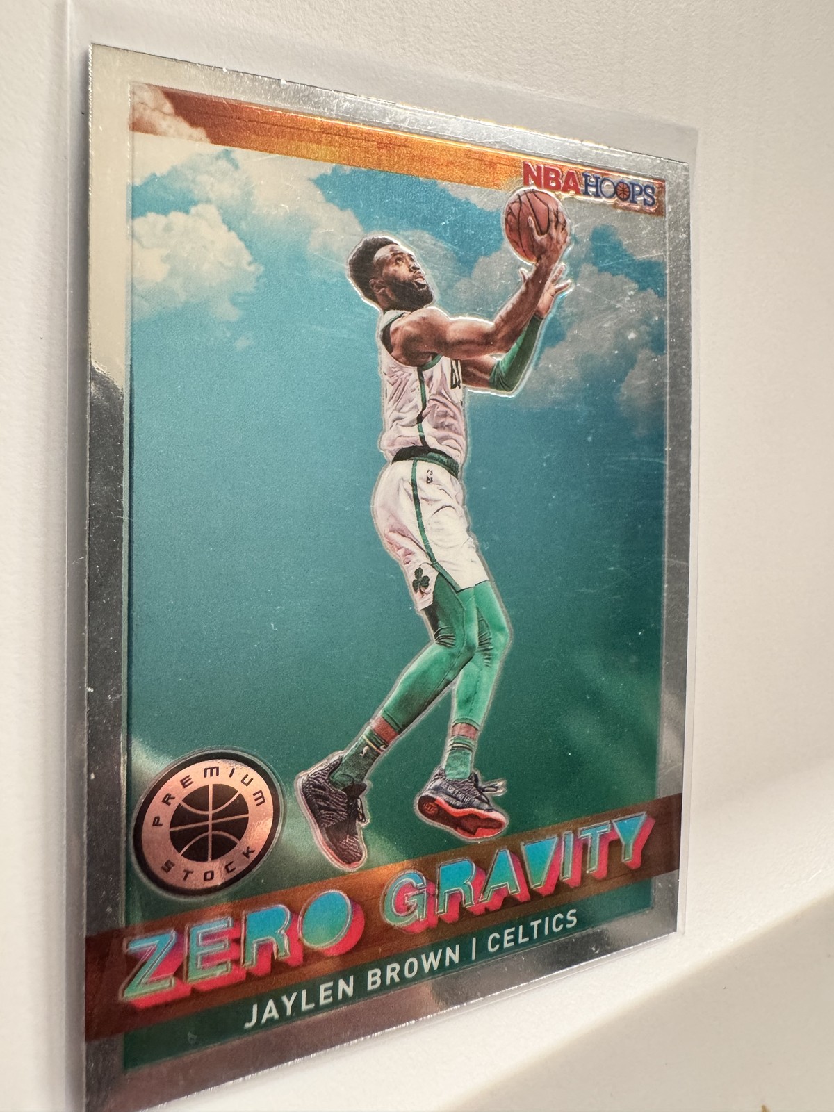 2019-20 Hoops #13 Jaylen Brown Zero Gravity Holo