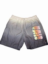 Air Jordan DNA HBR Poolside Shorts Gray Blk White CZ4849-010 Men's NWT Sz L