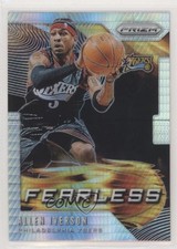 2019-20 Panini Prizm Fearless Hyper Prizm Allen Iverson #2 HOF 7qg