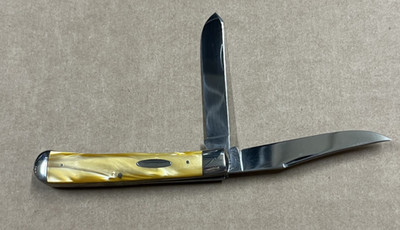 Vintage 1997 Standard Knife Co (W.R. CASE & Sons) -2 Blade Trapper USA