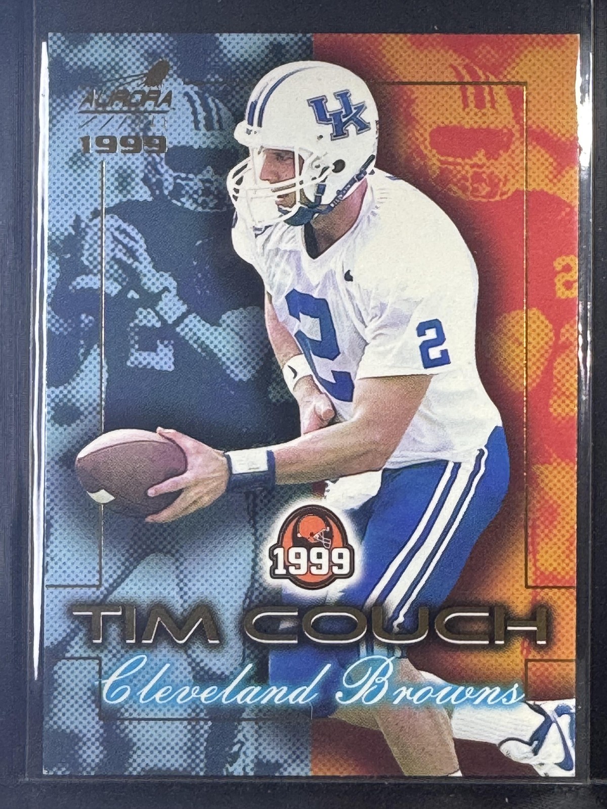 1999 Pacific Aurora Championship Fever #3 Tim Couch Cleveland Browns