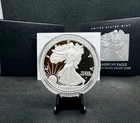 2023-S Proof American Silver Eagle with OGP & COA! 1 Oz .999 Silver!