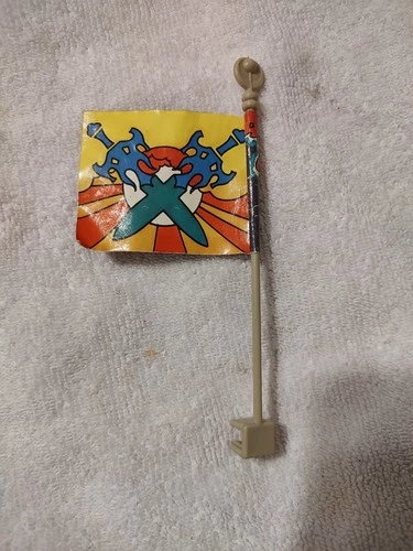Castle Grayskull Flag Pole He-Man Masters Of The Universe Vintage MOTU Part