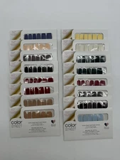 Color Street Nail Strips Solid Sets Lot of 16 SEALED