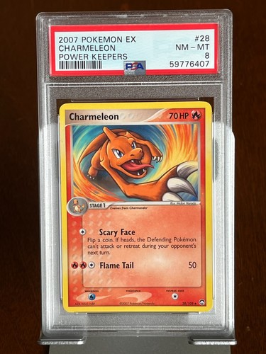 Charmeleon graded PSA 8 for sale on eBay
