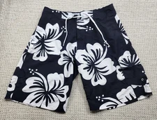 JC Designed In Hawaii Board Shorts Mens 30 Floral Swim Trunks Beachwear Swimwear