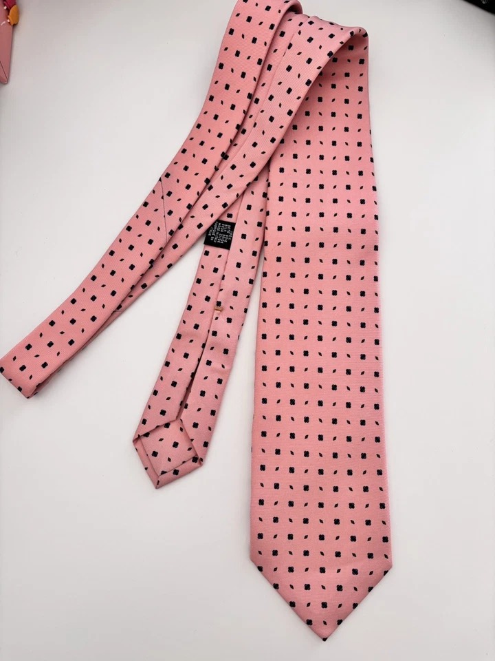 Cravatta Sanseverino 157 Cm Originale  100% seta silk nektie krawatte cravate - Immagine 4 di 4