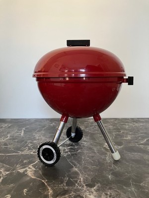 Selten nicht mehr im Handel erhältlich Original Weber Teleflora Mini rot BBQ Smoker Grill Display 8''