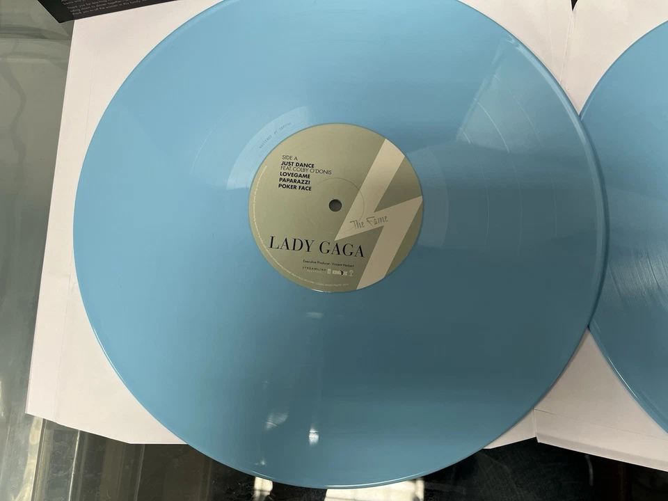 Lady Gaga – The Fame : Streamline – 00602577629150 Limited Edition, Blue Vinyl - Image 3 of 4