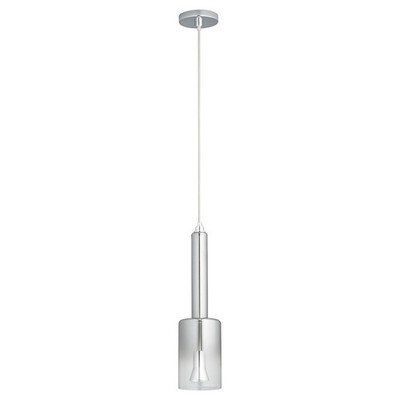 Oxygen Lighting Spindle 3500K Smk Ombre 120V Pendant, Pol Chrome - 3-656-351314