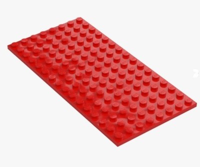 LEGO Platte 8x16 Bright Red Bauplatte 6013675 92438 NEU Rot MOC Plate