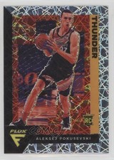 2020-21 Panini Flux Rookies Laser Prizm Aleksej Pokusevski #225 02l6