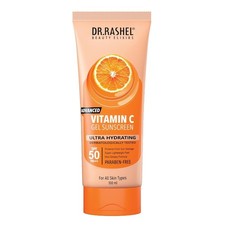 DR.RASHEL Vitamin C Sunscreen SPF 50 PA  Gel Ultra Hydrating Sun Damage 100ML