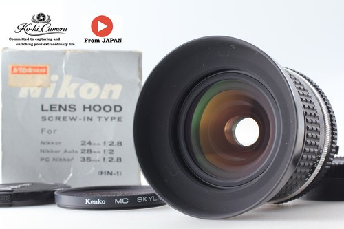 HN-1 Unused Hood [MINT] Nikon Ai-s Nikkor 24mm f/2 MF Wide Angle Lens From JAPAN