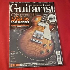 Guitarist Magazine January 2015 (1243) Issue 389 Gibson Les Paul 100 Joe Perry