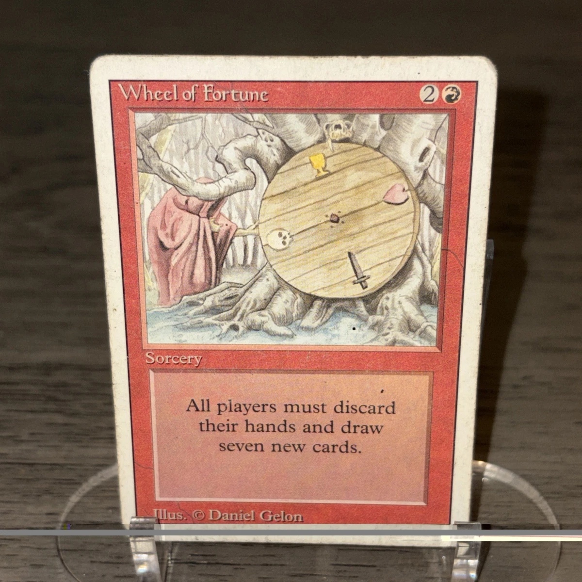 Wheel Of Fortune In Individual Magic: The Gathering Cards for sale